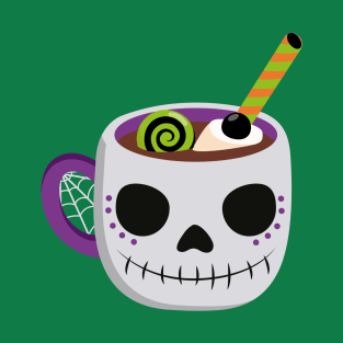 Haloloween Mug Scary T-shirt T-Shirt