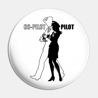 Female Pilot and Co-Pilot Pin