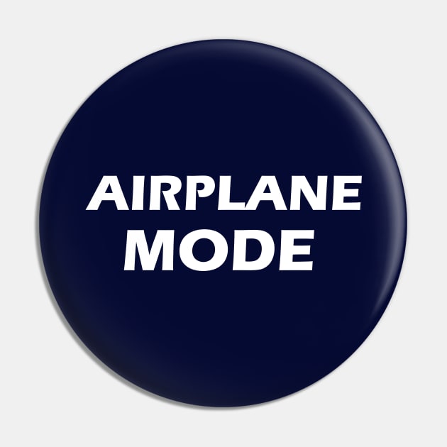 Airplane Mode - white text on dark colors Pin by LA Hatfield