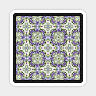 Seamless abstract pattern in Oriental style Magnet