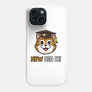 Cat Graduation Phone Case