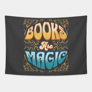 Books are magic Tapestry