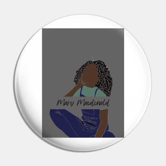 Mary Macdonald Pin by ThePureAudacity