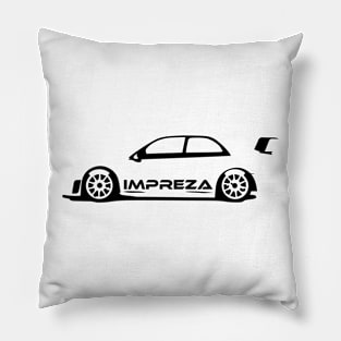 Subar Impreza Car outline Pillow