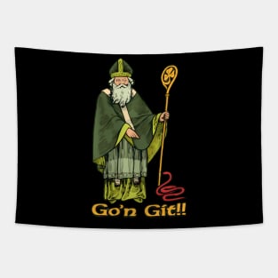 Funny 'n git  patrick Tapestry