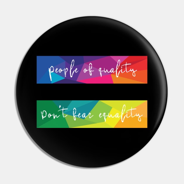 People of equality Pin by gnotorious