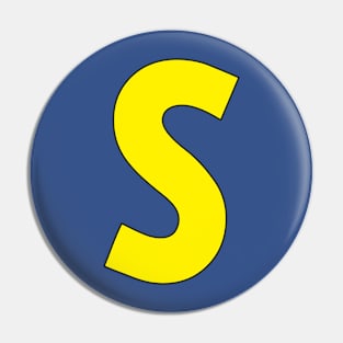 Super Lopez Logo Pin