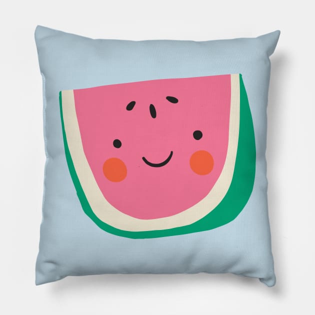 Watermelon Slice Pillow by Rebelform