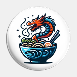 Dragon Ramen Pin