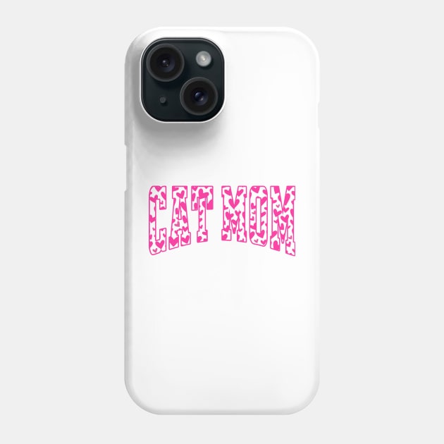 Dainty Valentine Cat Mom Phone Case by TrikoNovelty