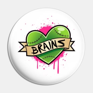 Brains Pin