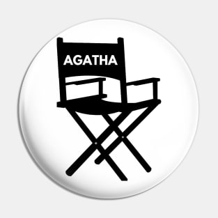 Agatha Director Chair Pin