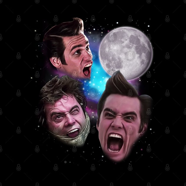 Ace Ventura Howl at the Moon by darklordpug