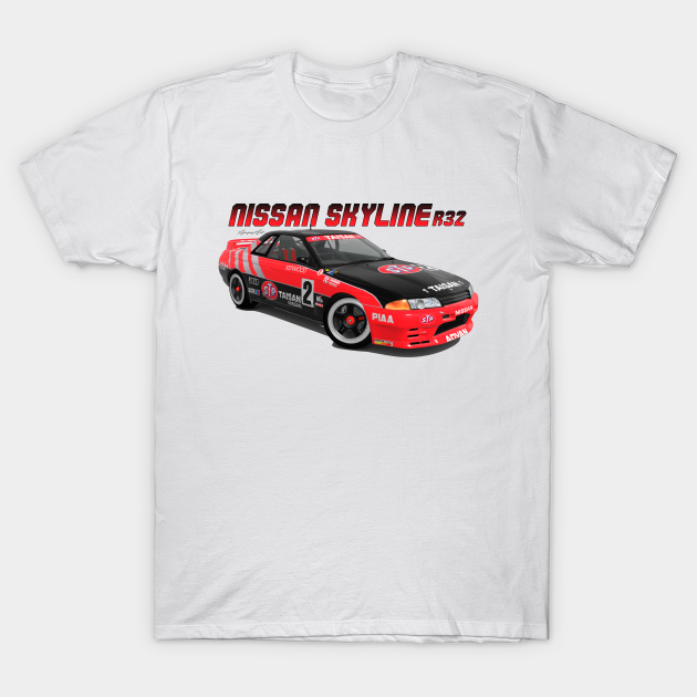 Discover Nissan Skyline GT-R R32 - Skyline - T-Shirt