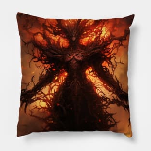 Unbegotten Deity of Fire Pillow