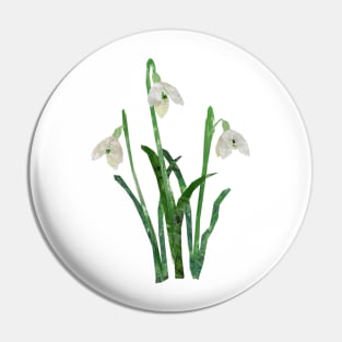 Snowdrops Pin