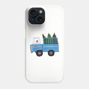 Christmas Tree Truck Phone Case