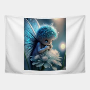blue fairy baby Tapestry