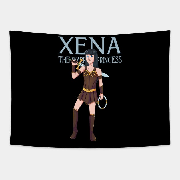 Xena Tapestry by ribeironathana