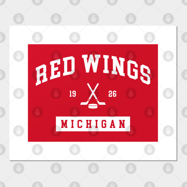 The Red Wings Detroit Red Wings Posters And Art Prints Teepublic