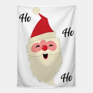 Retro Santa Claus, Ho ho ho © GraphicLoveShop Tapestry