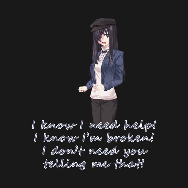 Hanako - Katawa Shoujo ( Quote ) by LoveLynx