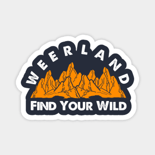 Find Your Wild Navy 2304 Magnet