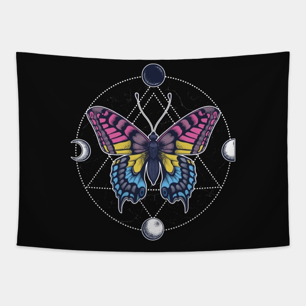 Pansexual Butterfly Tapestry by Psitta