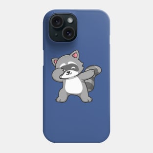 Cute Raccoon Dabbing Cartoon Phone Case