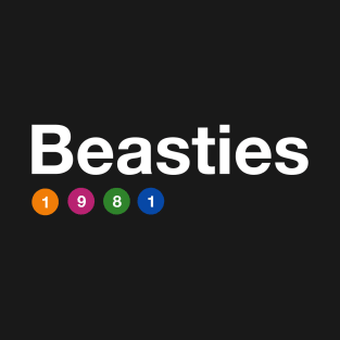 Beasties Subway Sign T-Shirt