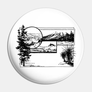 Nature scenes in monochrome Pin