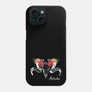 Skull and Roses Phone Case