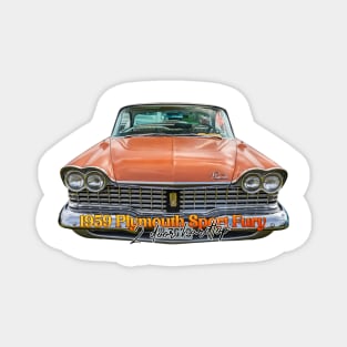 1959 Plymouth Sport Fury 2 Door Hardtop Magnet