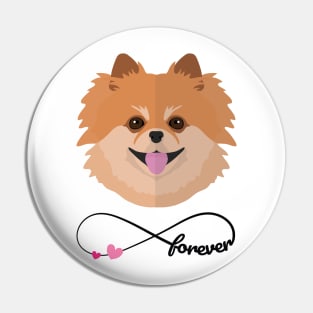 Pomeranian love forever Pin