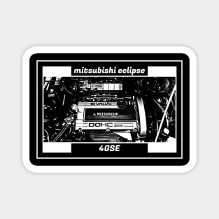 MITSUBISHI ECLIPSE D20 ENGINE (Black Version) Magnet