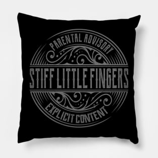 Stiff Little Fingers Vintage Ornament Pillow