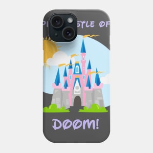 Pink Castle of Doom Phone Case