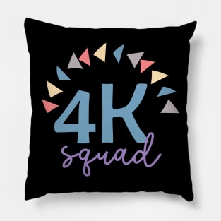 4k teacher shirt kindergarten teacher 4k teacher gift Pillow