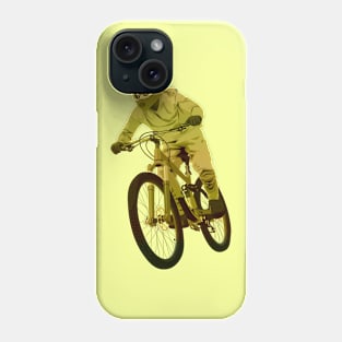 CYCLIST IN ACTION Phone Case