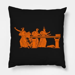 Greek toga party Pillow