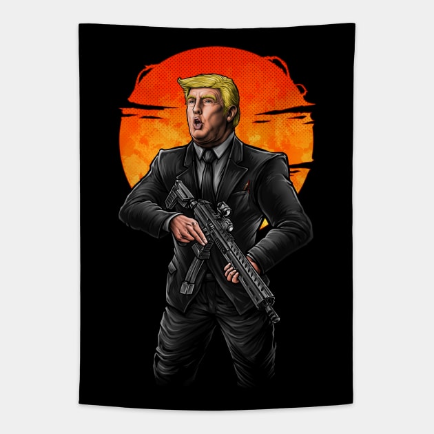 Donald Trump Tapestry by Winya