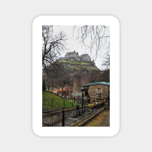 Edinburgh Castle (from Princes Street) - Scottland Magnet