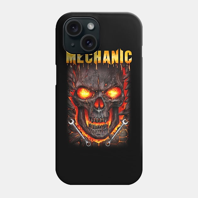 Mechanic Devil Phone Case by designathome