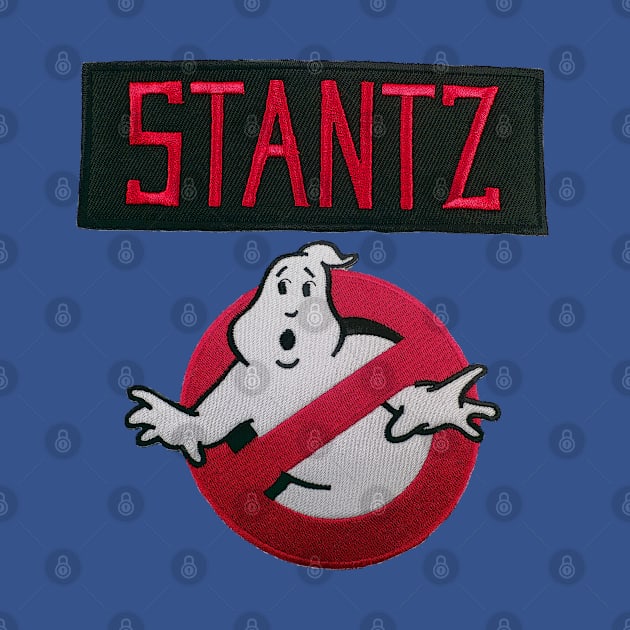 Ray Stantz Ghostbuster with Proton Pack on back side by MonkeyKing