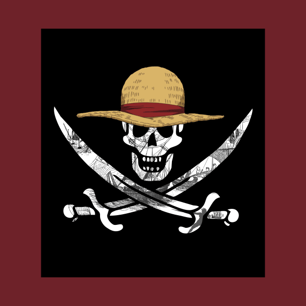 Pirate Flag skull by LAMCREART