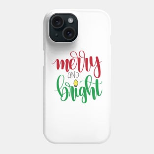 Merry & Bright Christmas Phone Case