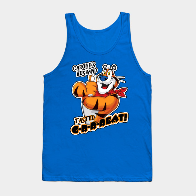 Tony The Tiger King Tiger King Tank Top Teepublic