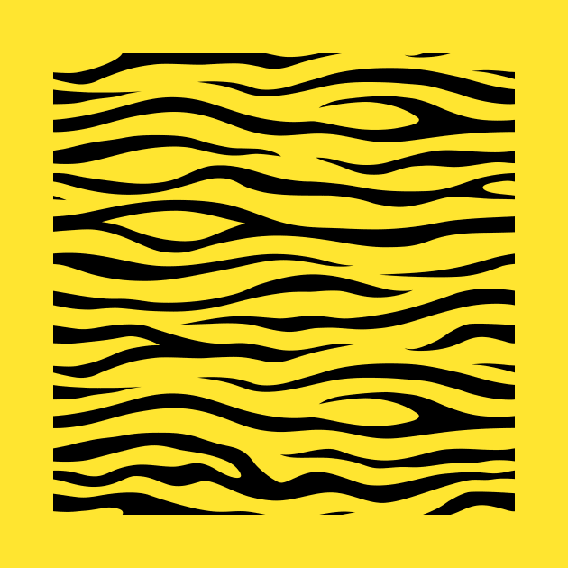 Yellow Tiger Skin Pattern by Ayoub14