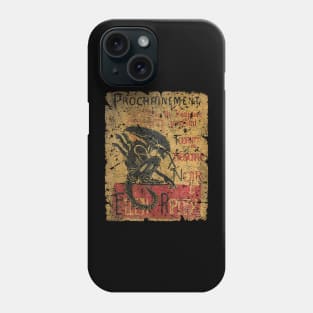 Tournee du xenomorphe noir - Vintage Design Phone Case