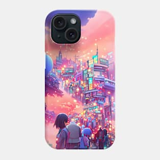 Future Dreams Afar From Urban World Phone Case